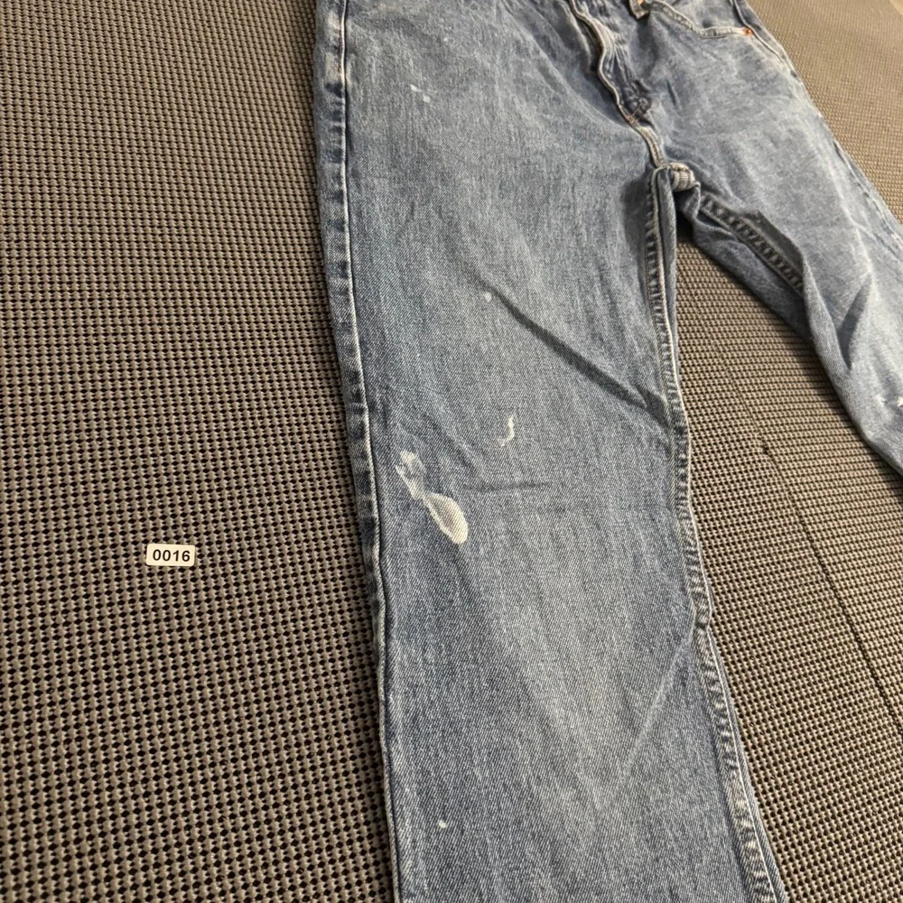 Levis 502 Jeans Mens 30x32 Blue Denim Taper Fit Straight Western Cowboy Rodeo